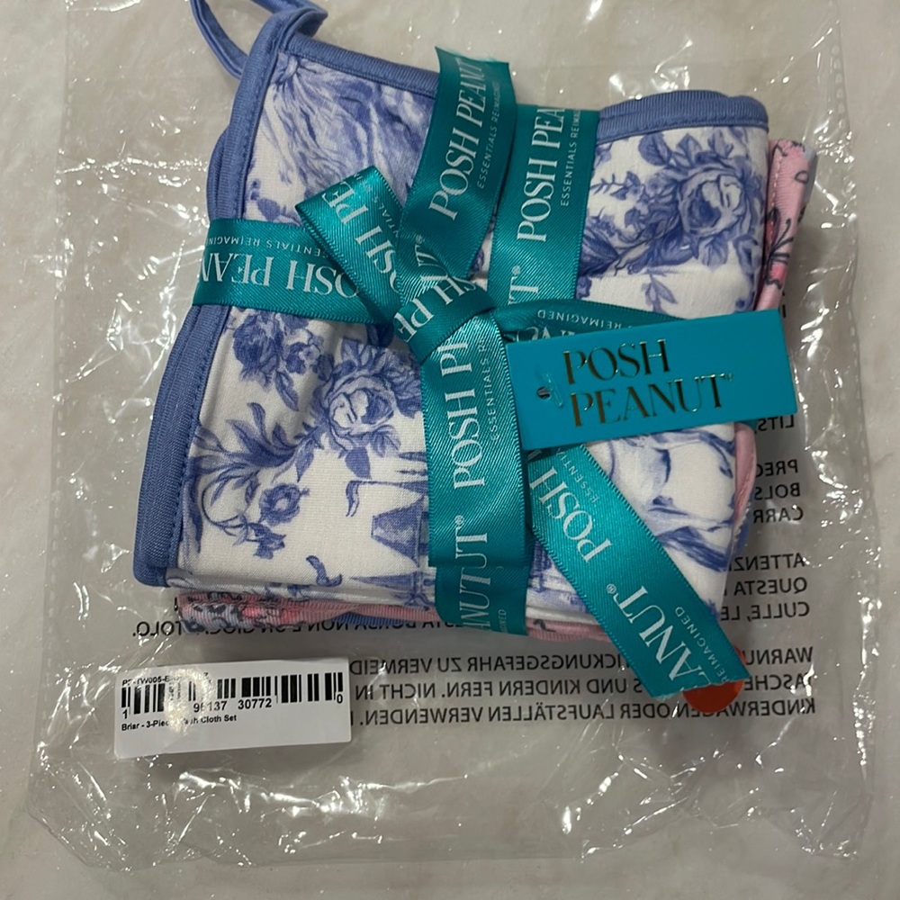 Posh peanut Briar Washcloth